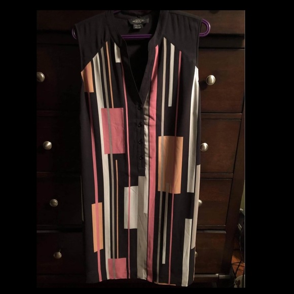 Michel Studio swing dress with tie - Picture 3 of 3